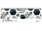 Zidni kalendar 2022 - Patterns 29.7x10.6 cm
