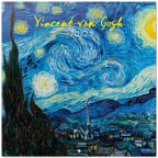 Zidni kalendar 2022 - Van Gogh, 30x30 cm