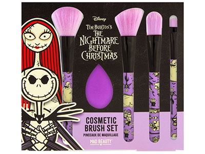 Četkice za šminku set 4 - Nightmare Before Christmas
