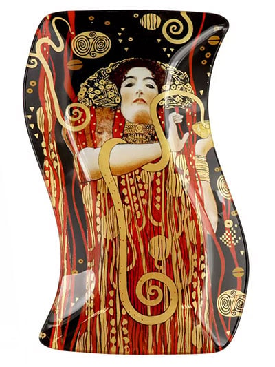 Dekorativni tanjir - Klimt, Medicine, 15x23 cm