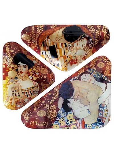 Dekorativni tanjir - Klimt, The Family, 15x23 cm