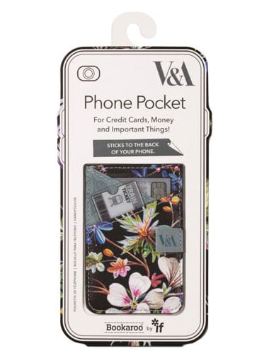 Futrola za mobilni - V&A, Bookaroo, Kilburn, Black Floral