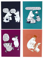 Agende A6 set 4 Moomin I Want To Write Now