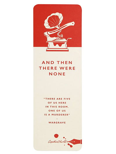 Bukmarker - Agatha Christie, And then there were none