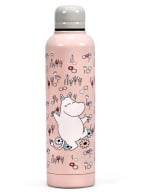 Flaša za vodu - Moomin, Pink, 500ml, double-walled