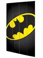 Large Wooden Wallart - Batman Symbol