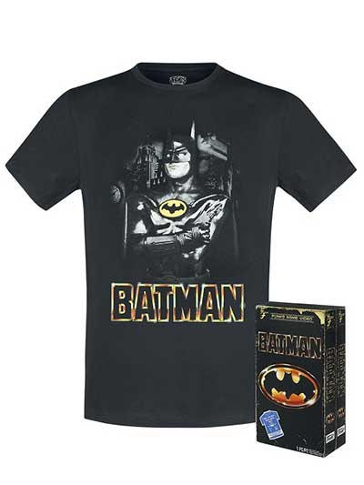 Majica VHS - DC, Batman, Batman 1989, L
