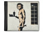 Novčanik - Banksy, Ape Man, Black, 11x9.5x1.5 cm