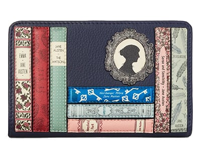 Novčanik - Jane Austen, Navy, 14x8.5x3 cm