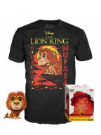 Set majica i figura Pop! - Disney, Lion King, Mufasa, S