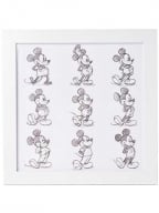 Uramljena reprodukcija - Disney, Minnie Classic, 30x30 cm