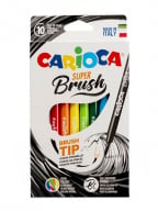 Flomaster set 10 - Carioca, Super Brush