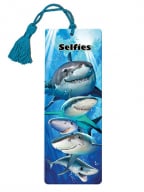Bukmarker 3D - Selfie, Sharks