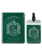 Futrola za pasoš i tag za kofer set - HP, Slytherin