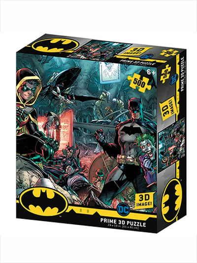 Puzla 3D - DC, Batman & Robin, 500 pc