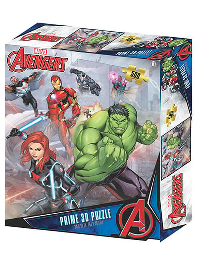 Puzla 3D - Marvel, Avengers Assemble, 500 pc