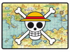 Podloga za miš - One Piece, Skull With Map