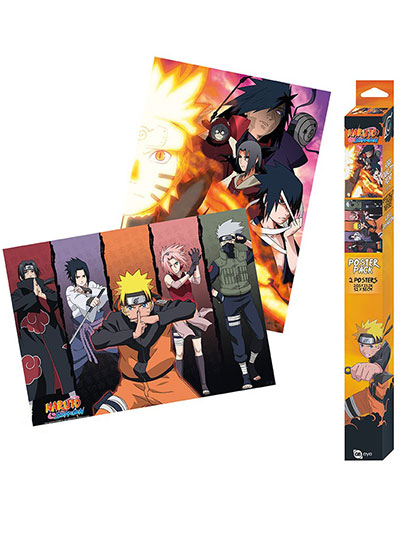Poster set 2 Chibi - Naruto Shippuden