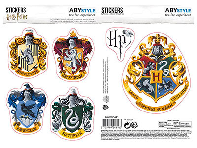 Stikeri set 5 - HP, Hogwarts Houses