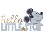 Dekoracija - Disney, Mickey, Hello Little Star, Mantel