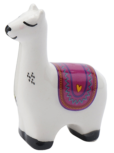 Figura - Live Happy, Lucky Llama Charm