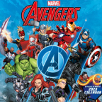 Kalendar 2023 - Marvel, Avengers, Kids, 30x30 cm