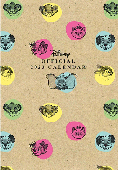 Kalendar / poster 2023 - Disney, Classics, A3