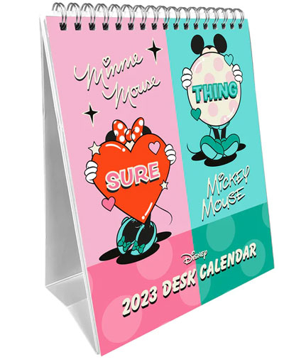 Stoni kalendar 2023 - Disney, Minnie Mouse, Sure Thing, 15.3x19 cm