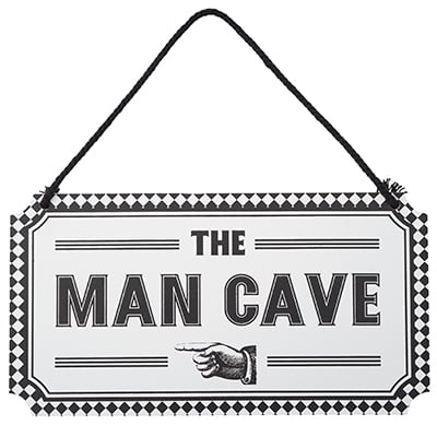 Viseća dekoracija - Dapper Chap, The Man Cave