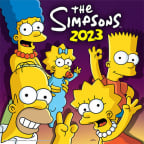 Zidni kalendar 2023 - The Simpsons, 30x30 cm