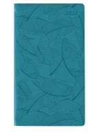 Agenda Slim 2023 - Ladytimer, Deluxe, Turquoise, 9x15.6 cm