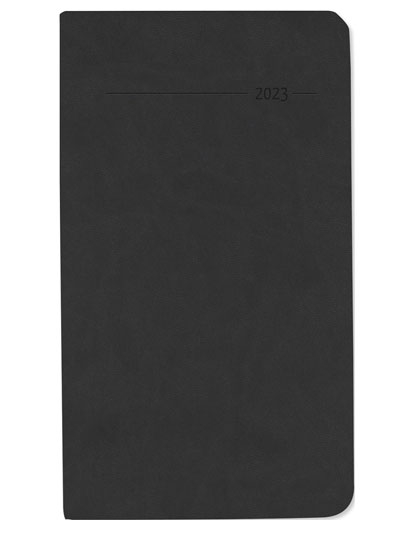 Agenda Small 2023 - Tucson, Black, weekly, 9x15.6 cm