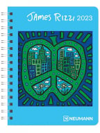 Agenda SP 2023 - James Rizzi, 16.5x21.6 cm