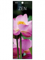 Kalendar Slim 2023 - Zen, 5.5x16.5 cm