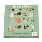 Podmetači set 4 - Nine Lives