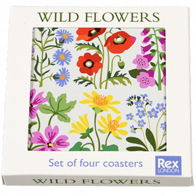 Podmetači set 4 - Wild Flowers