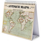 Stoni kalendar 2023 - Vintage Maps, 20x17 cm