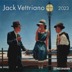 Zidni kalendar 2023 - Jack Vettriano, 17.5x17.5 cm