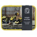 Igračka mini blok set 3 - Apples to Pears, Triple Trucks
