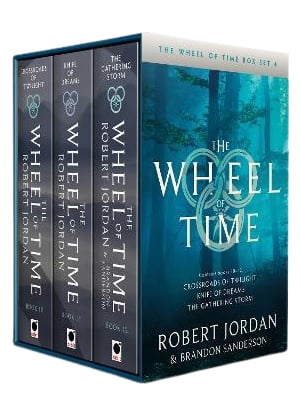 The Wheel of Time Box Set 4: Crossroads of Twilight, Knife of Dreams, The Gathering Storm