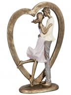 Skulptura - Couple in Heart