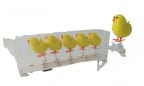 USK dekoracija set 6 - Yellow Chicks