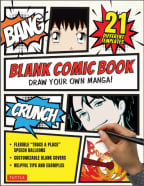 Blank Comic Book: Draw Your Own Manga!