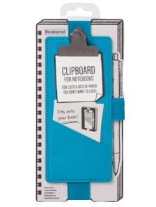 Futrola za agende - Bookaroo, Clipboard for Notebooks, Turquoise