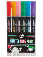 Flomaster set 6 - Glitter Edge