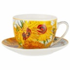 Šolja sa tacnom - Van Gogh, Sunflowers, 250 ml
