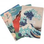 Sveska A6 set 3 - Kokonote Hokusai
