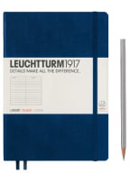 Agenda Medium A5 Hardcover - Leuchtturm, 249 PG Ruled Navy