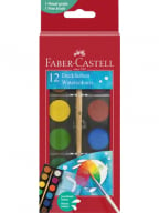 Vodene boje set 12 - Faber-Castell, 125018, veće