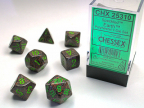 Kockice set 7 - Chessex, Polyhedral, Speckled, Earth